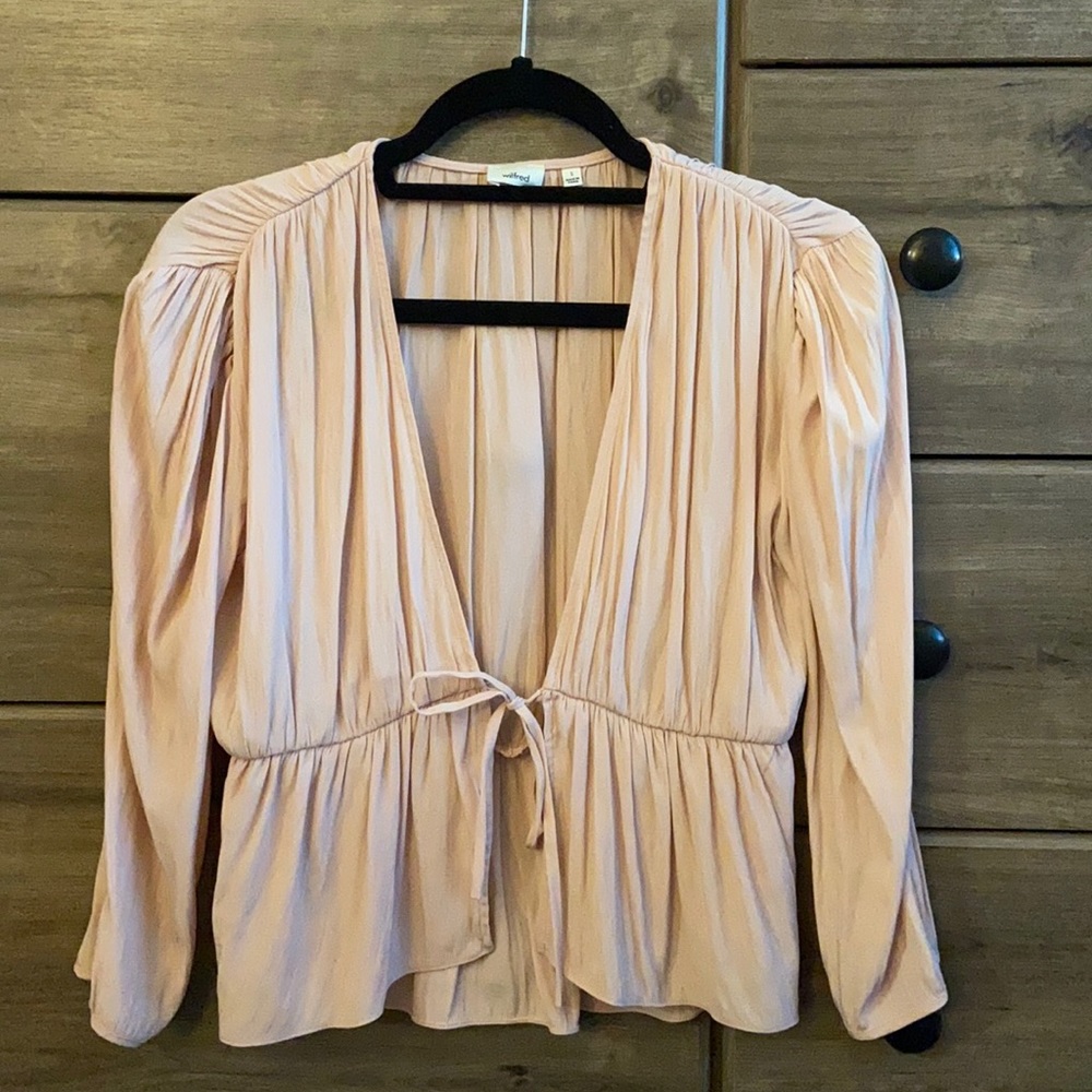 Light pink blouse